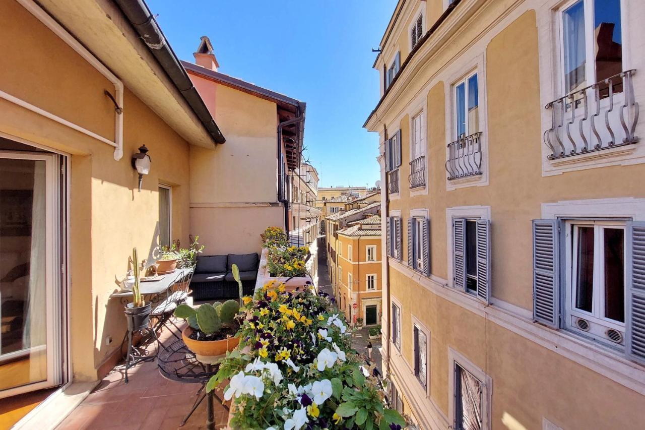 4Bnb - Luxury Trevi Apartment W Terrace Rom Exterior foto