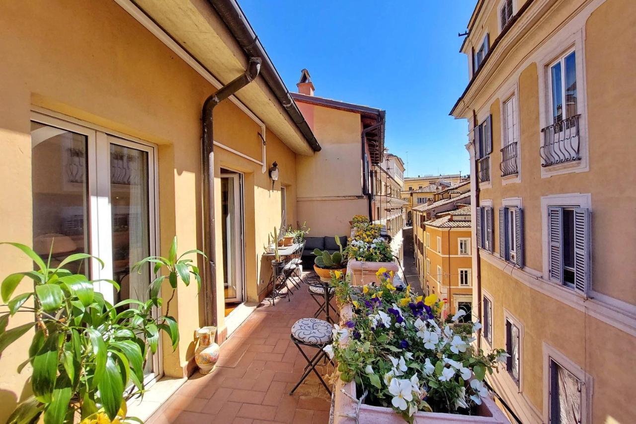 4Bnb - Luxury Trevi Apartment W Terrace Rom Exterior foto