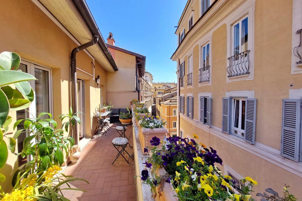 4Bnb - Luxury Trevi Apartment W Terrace Rom Exterior foto