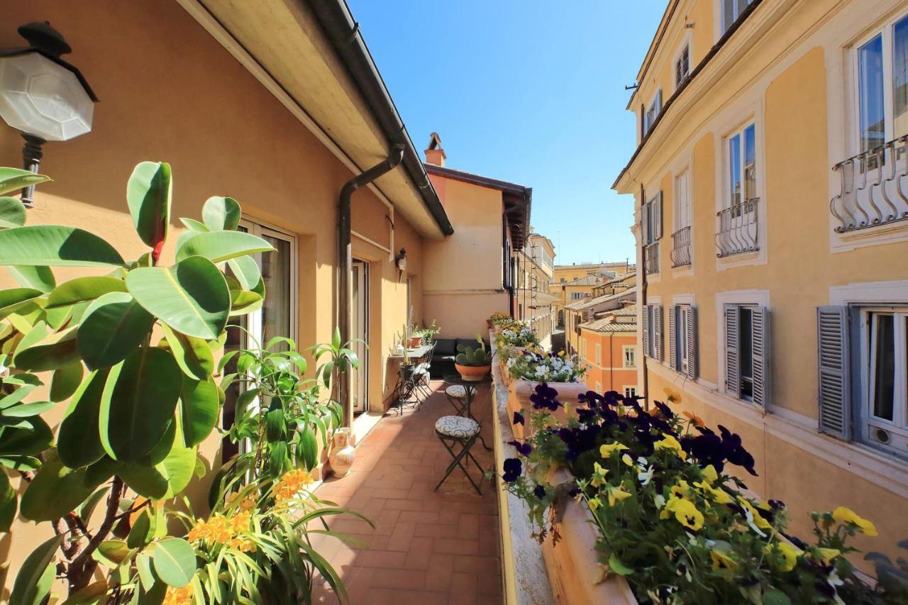 4Bnb - Luxury Trevi Apartment W Terrace Rom Exterior foto