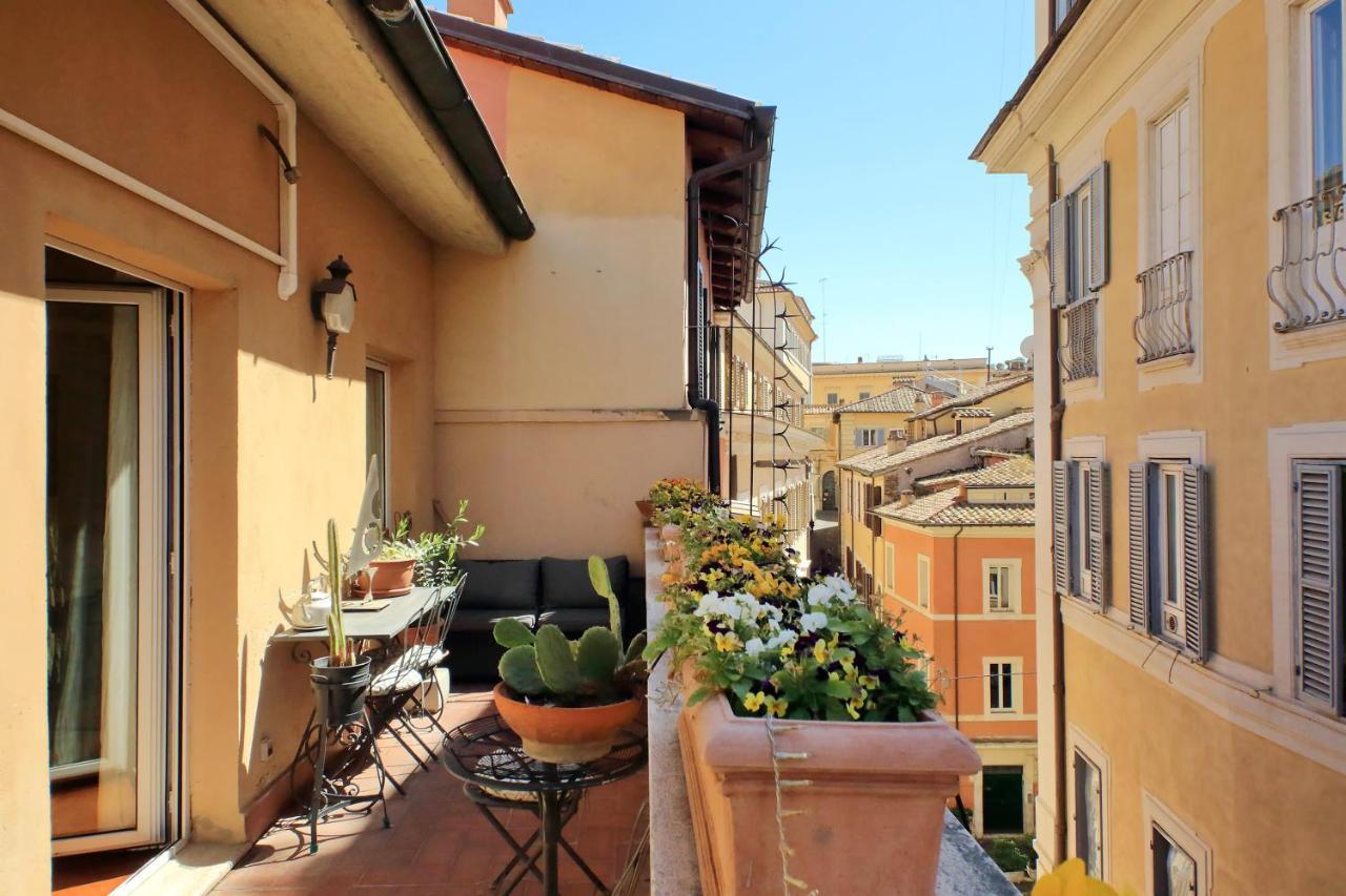 4Bnb - Luxury Trevi Apartment W Terrace Rom Exterior foto