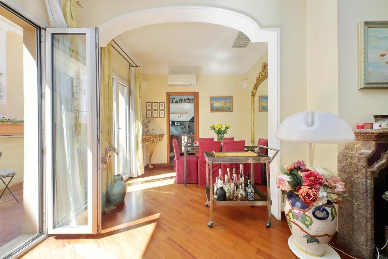 4Bnb - Luxury Trevi Apartment W Terrace Rom Exterior foto